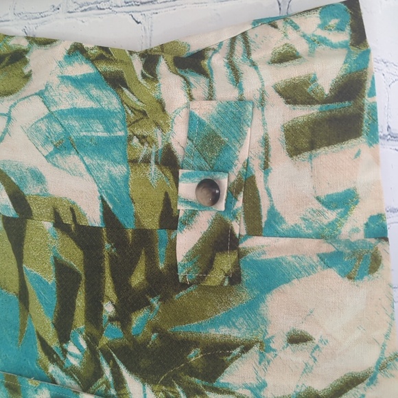 R.Q.T. Floral Button-Up, Linen Blend, 3/4 Sleeves Blazer/Jacket PXL - Picture 10 of 12